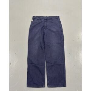 Carhartt FR Flame Resistant Work Pants Men’s 36x32 Navy Blue FRB159-DNY Original